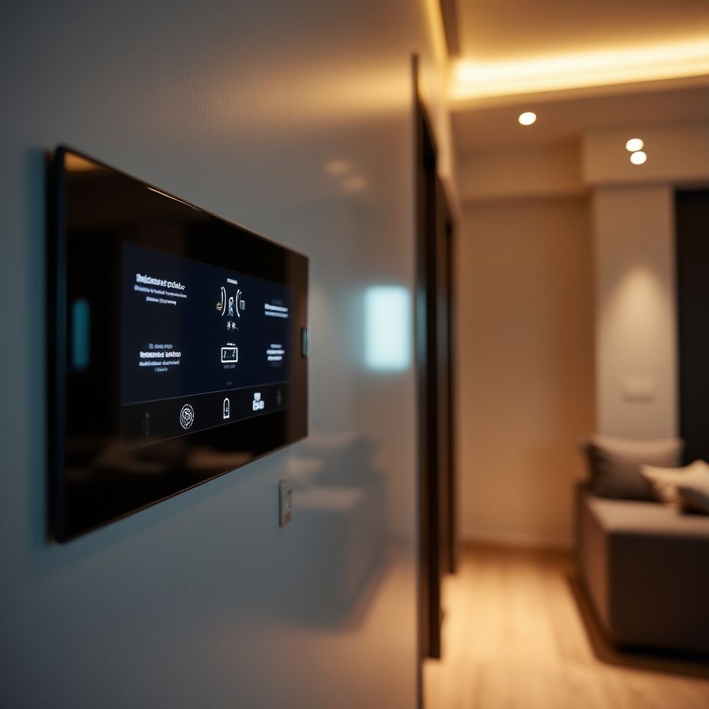 Inteligentny dom w luksusowym apartamencie
