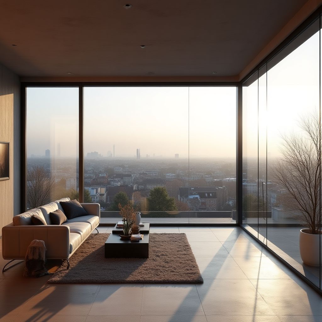 Loftowy penthouse z tarasem widokowym